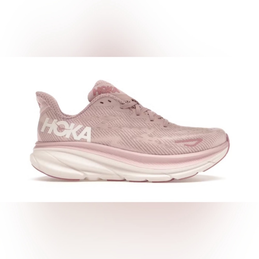 Peachy Pink Mauve Hoka Clifton 9